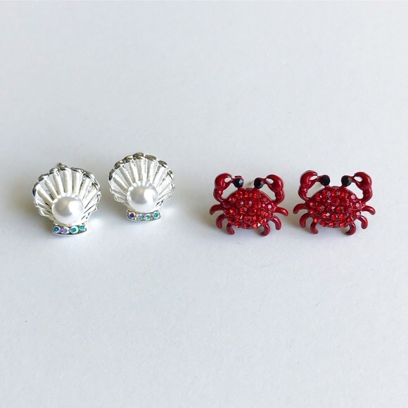 Atelier Sona Jewelry - Seashell Earrings Pearl 🌸 Host Pick